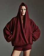 Джемпер Лиса М, Бордовый