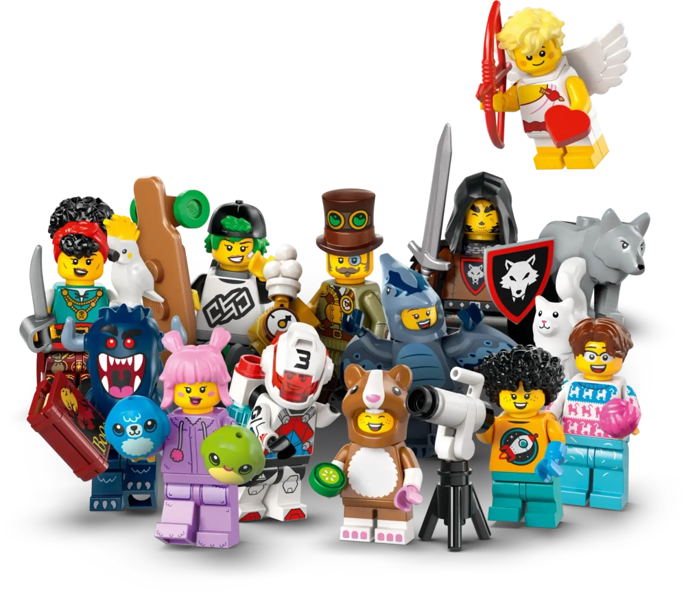Конструктор LEGO Minifigures 66495 6 случайных мини-фигурок Серии 27