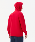 Флисовое худи на молнии ESSENTIAL Cotton Fleece FZ Hoodie, красный