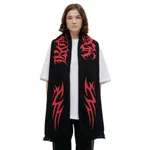 Шарф Волчок Flame черный