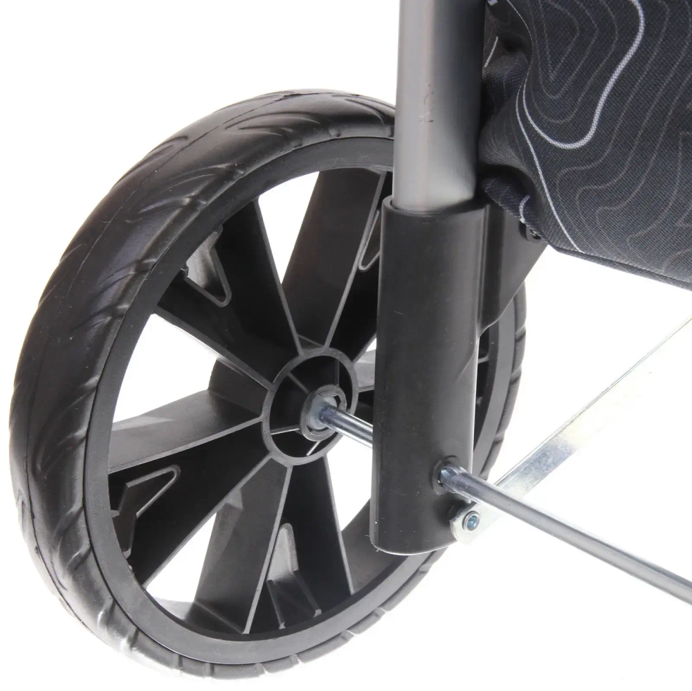 Тележка хозяйственная с сумкой (100*40*35см, колеса 21см,грузоподъемность до50 кг) SYD100B-4