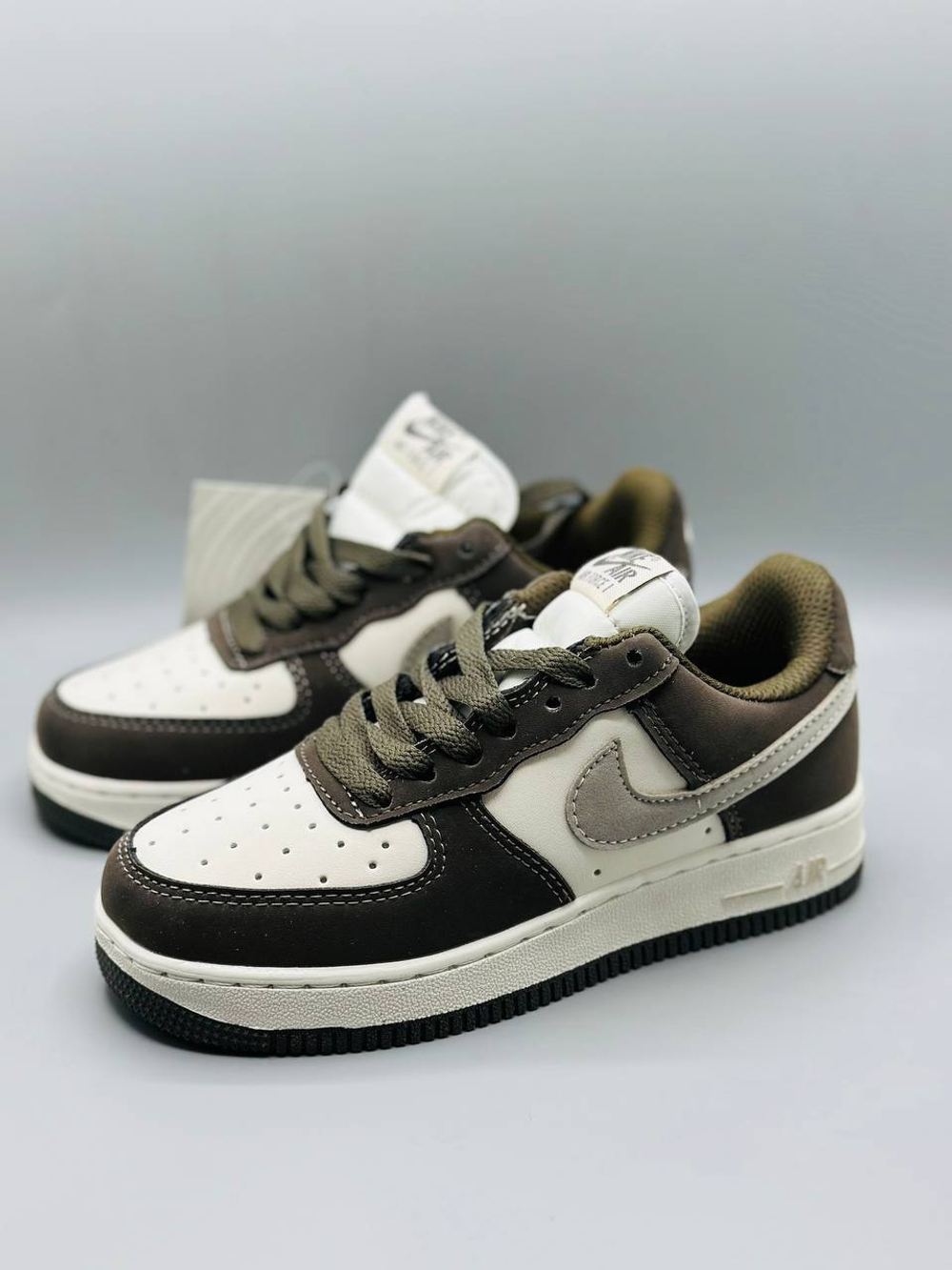 Детские кожаные кроссовки Nike Air Force 1