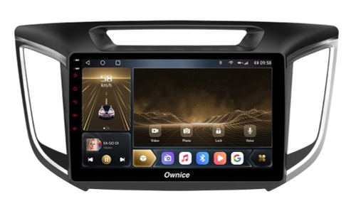 Штатная магнитола OWNICE OL-1701-N для Hyundai Creta 2016-2021 на Android 12.0