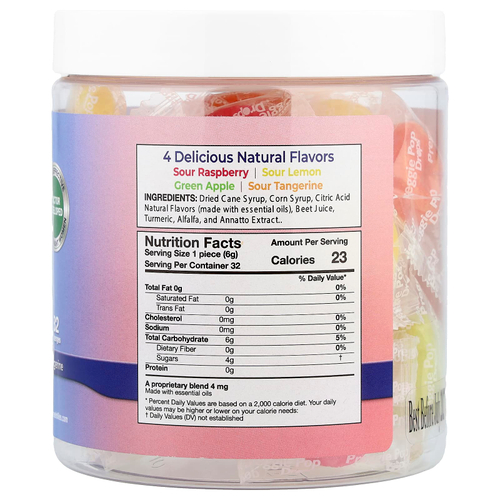 Preggie, капли, ассорти, 32 пастилки