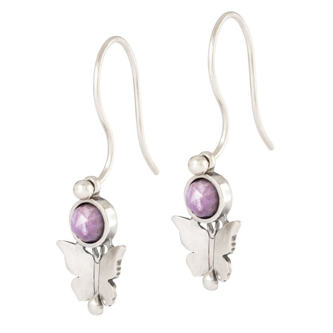 Серьги "Поцелуй бабочки"