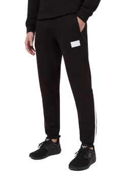 Мужские теннисные штаны EA7 Man Jersey Trouser - black