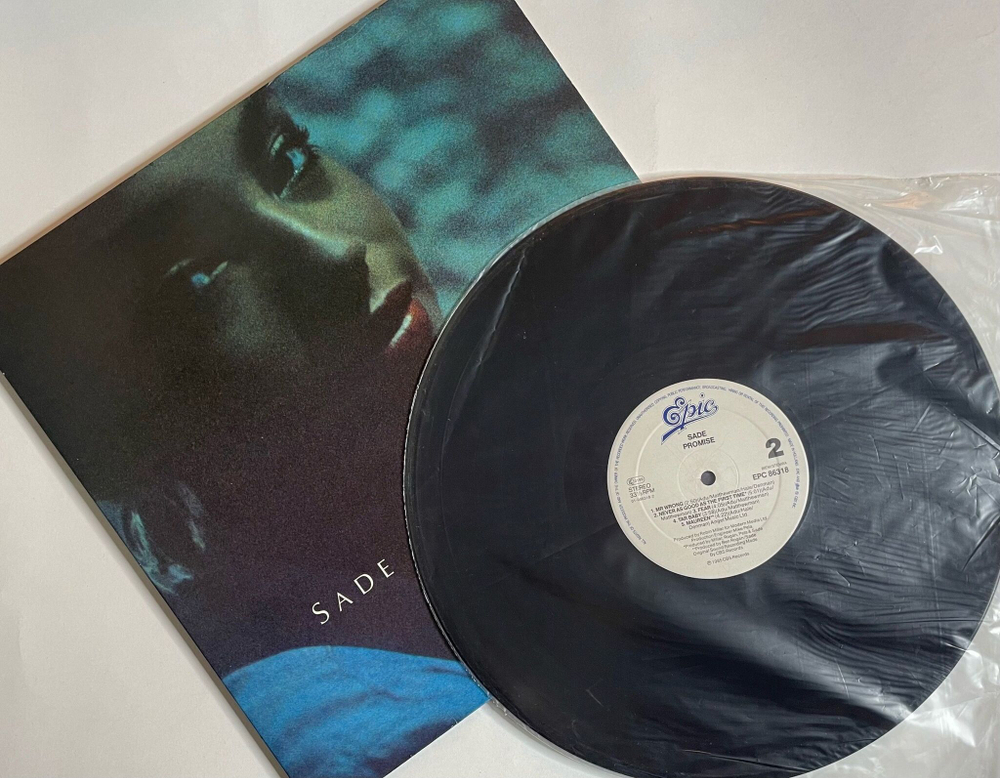 Винтажная виниловая пластинка LP Sade Promise (Germany 1985) (Gatefold)