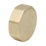Заглушка латунь Ду 40 (1 1/2") ВР VALFEX VF.590.L.112