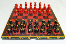 Шахматы походные "Жостово"