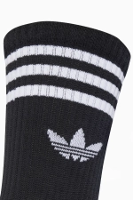 Носки adidas 3-Stripes Crew 3 Pairs - черный