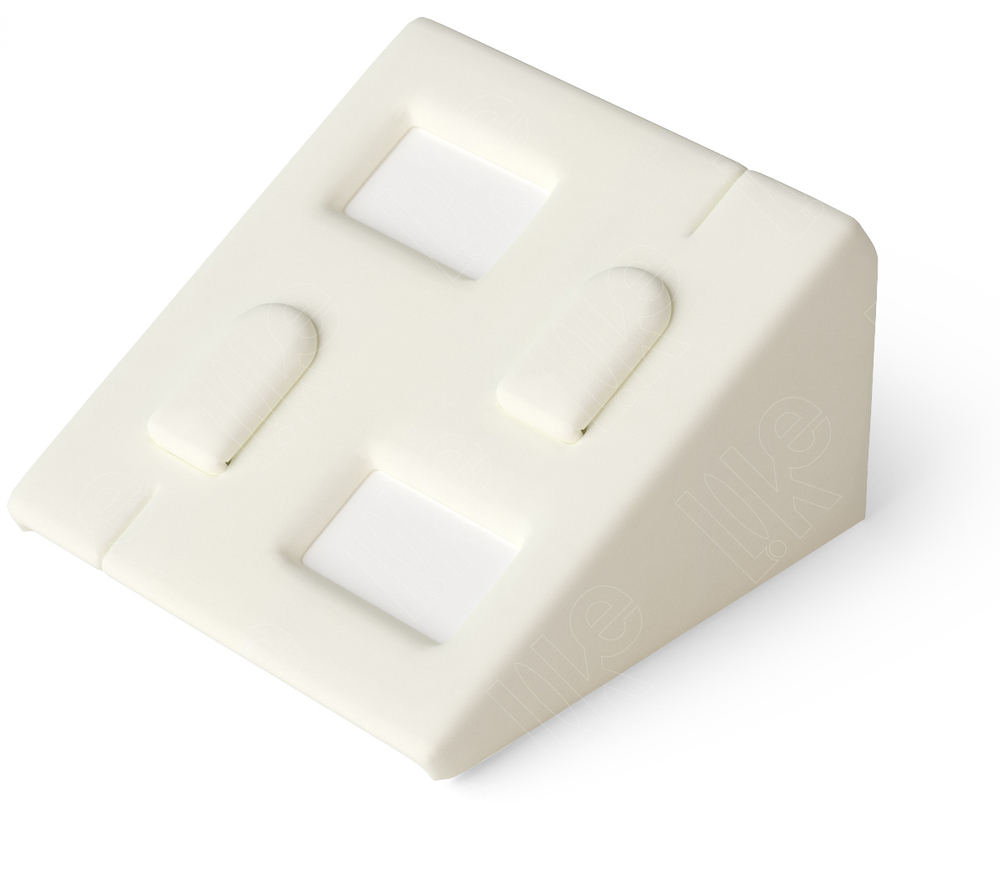 Вкладыш для планшета Альфа/стойка/для 2 колец/2 вертикальных язычка/2 окошка для бирки/2 прорези для нитки