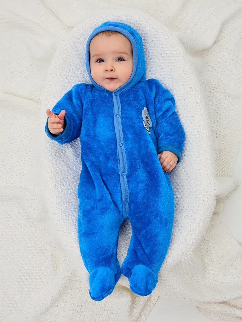теплый комбинезон для новорожденных