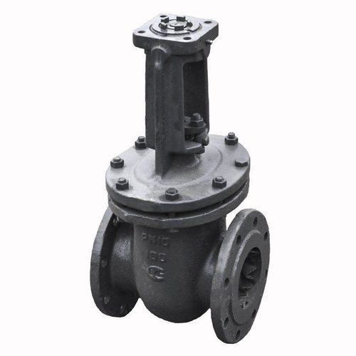 Задвижка чугунная фланцевая ЛМЗ Семенов 30ч906бр DN 200 PN 16 (10) под привод