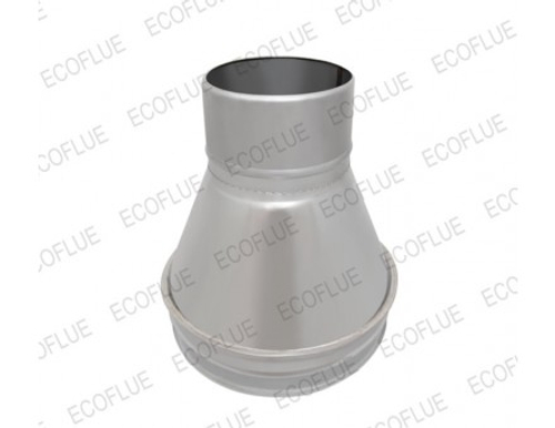 Финиш-сэндвича 115/200 мм нерж. (AISI 409-1 мм./430-0,5 мм.), ECOFLUE