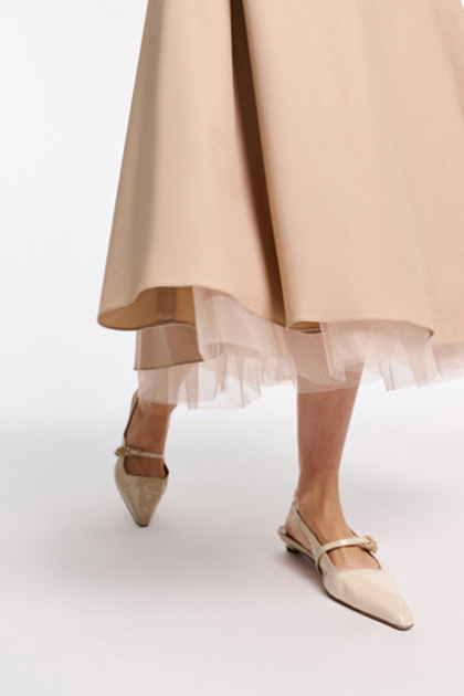 Dorothee Schumacher Юбка с полупрозрачным подкладом