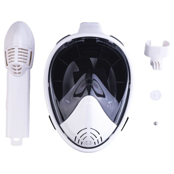 Полнолицевая маска Marlin Sea белый/черный