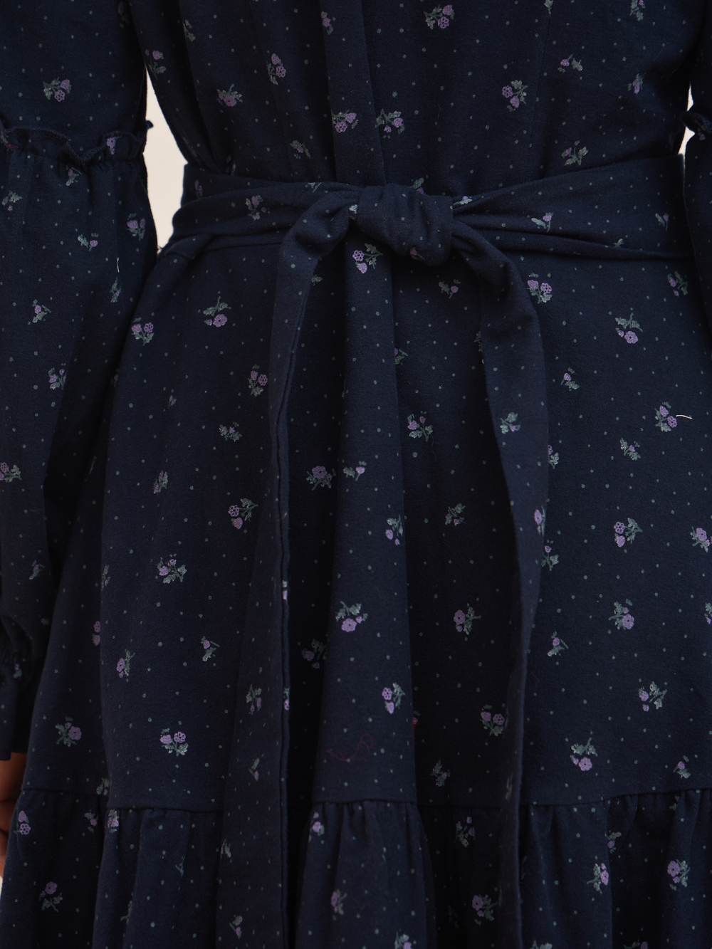 Платье на завязках