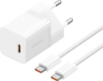 Зарядное устройство Baseus P10110902213-00 USB Type-C белый