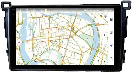 Магнитола для Toyota RAV4 2012-2019 - Vaycar VA77-0468-2K на Android 13, 8-ядер, 2K QLED, ТОП процессор, CarPlay,4G SIM-слот