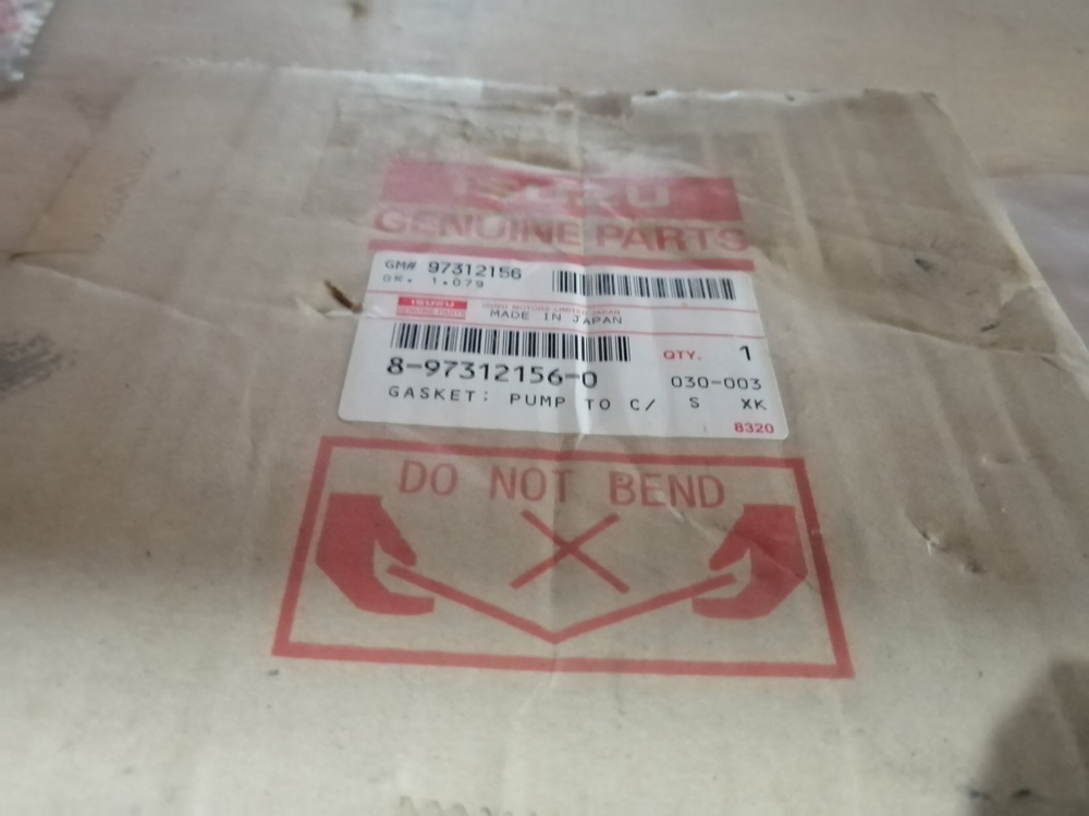 Прокладка водяного насоса 8973121560 ISUZU