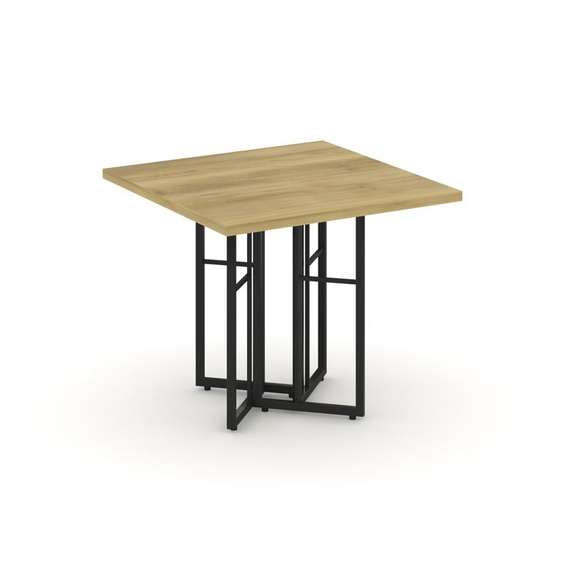 Rift Direct Стол журнальный RF.SJ-001 Дуб Винченцо/Металл Черный 680*680*580