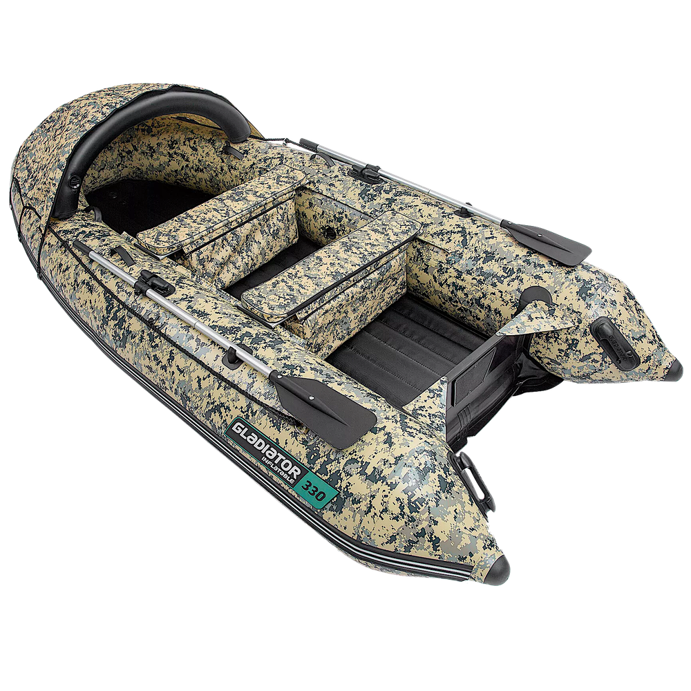Лодка ПВХ Gladiator AirPro E330Pro НДНД Camo -