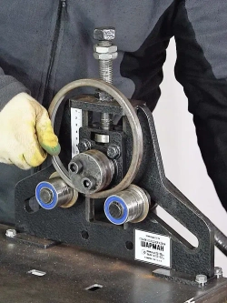 Ручной станок для холодной ковки ШАРМАН. Набор станков (База, Завиток, Кольцегиб, Торсион) Полный комплект