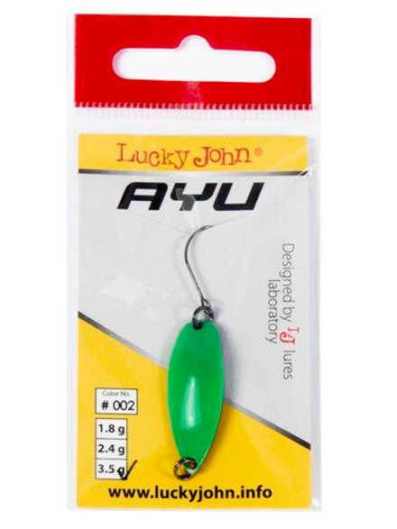 Блесна колеб. Lucky John TR AYU длин.31мм/03.5г 002