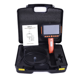 Видеоэндоскоп промышленный, экран 5", 3 камеры, 2Мп, 1920х1080, 1м, 8 мм сменный зонд iCartool IC-V116A