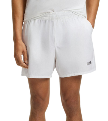 Мужские теннисные шорты BOSS T-Match 5 inch - white