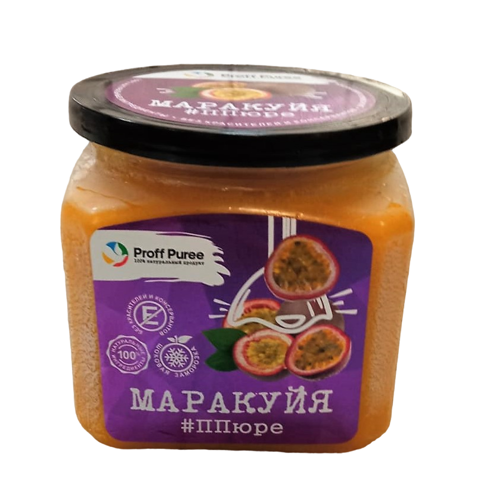 Пюре фруктовое Proff Puree МАРАКУЙЯ 500 гр. замороженное