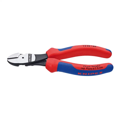 Кусачки боковые особой мощности черненые 160 мм Knipex 74 02 160 SB