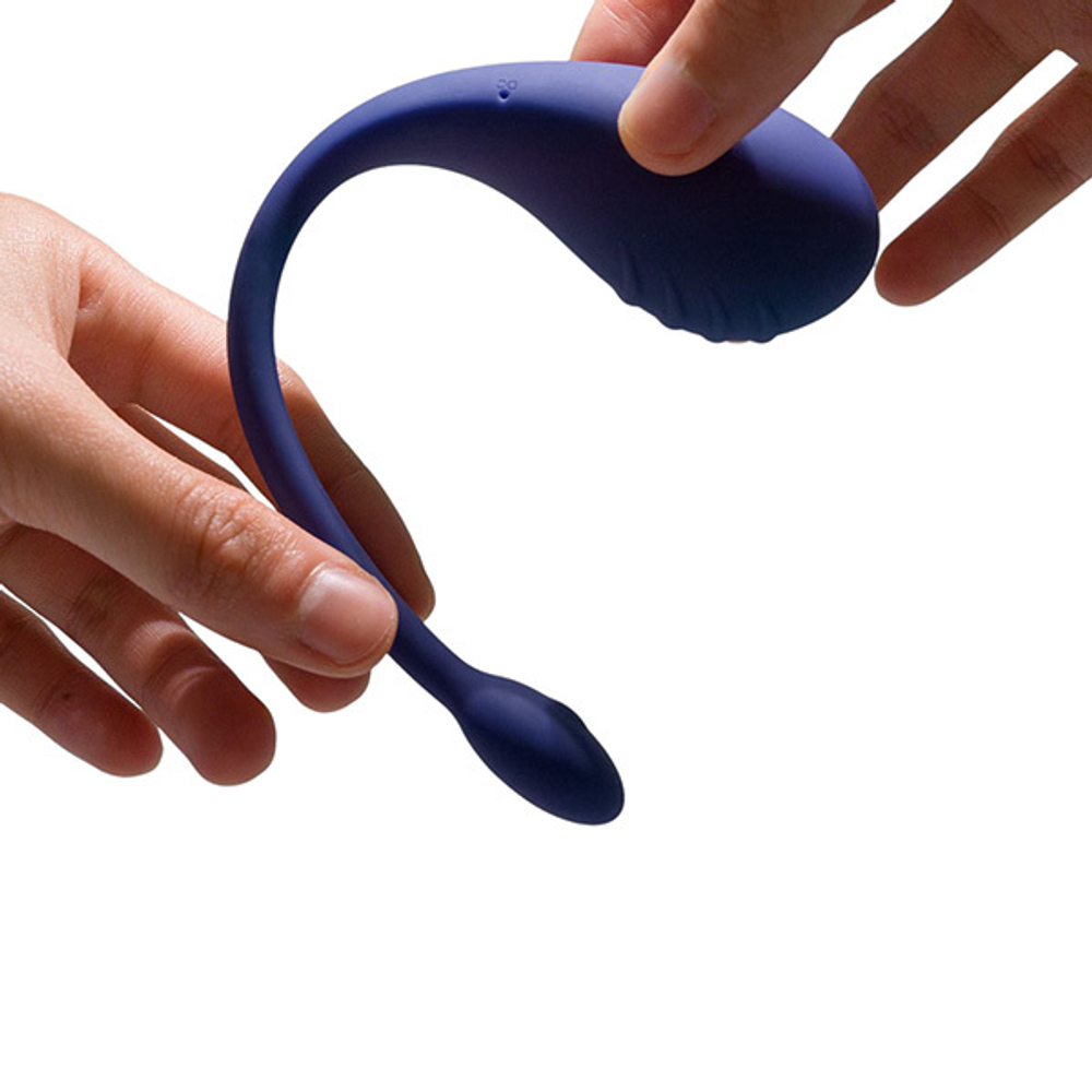 Синее аккумуляторное виброяйцо 9,4см Sose Aurora AU00102