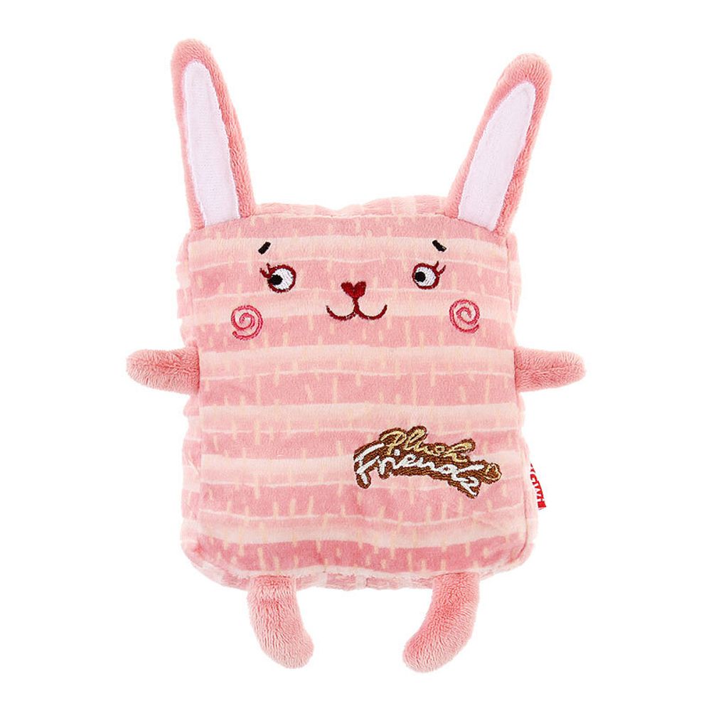 Gigwi PLUSH FRIENDZ игрушка для собак кролик с пищалкой 12 см