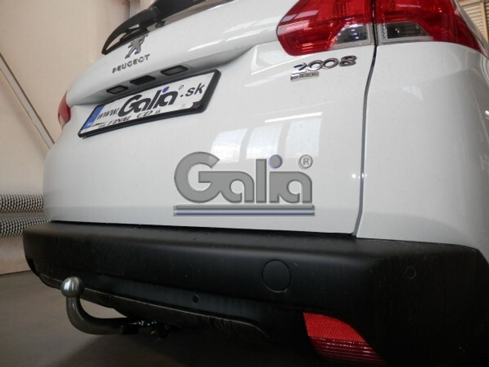 Фаркоп оцинкованный Galia P045C для Peugeot 2008 2013-(паспорт и сертификат в комплекте)(без электрики)