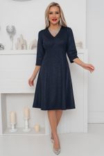 Платье Сияние ночи (синий/металлик) Р11-931/4 Nikol