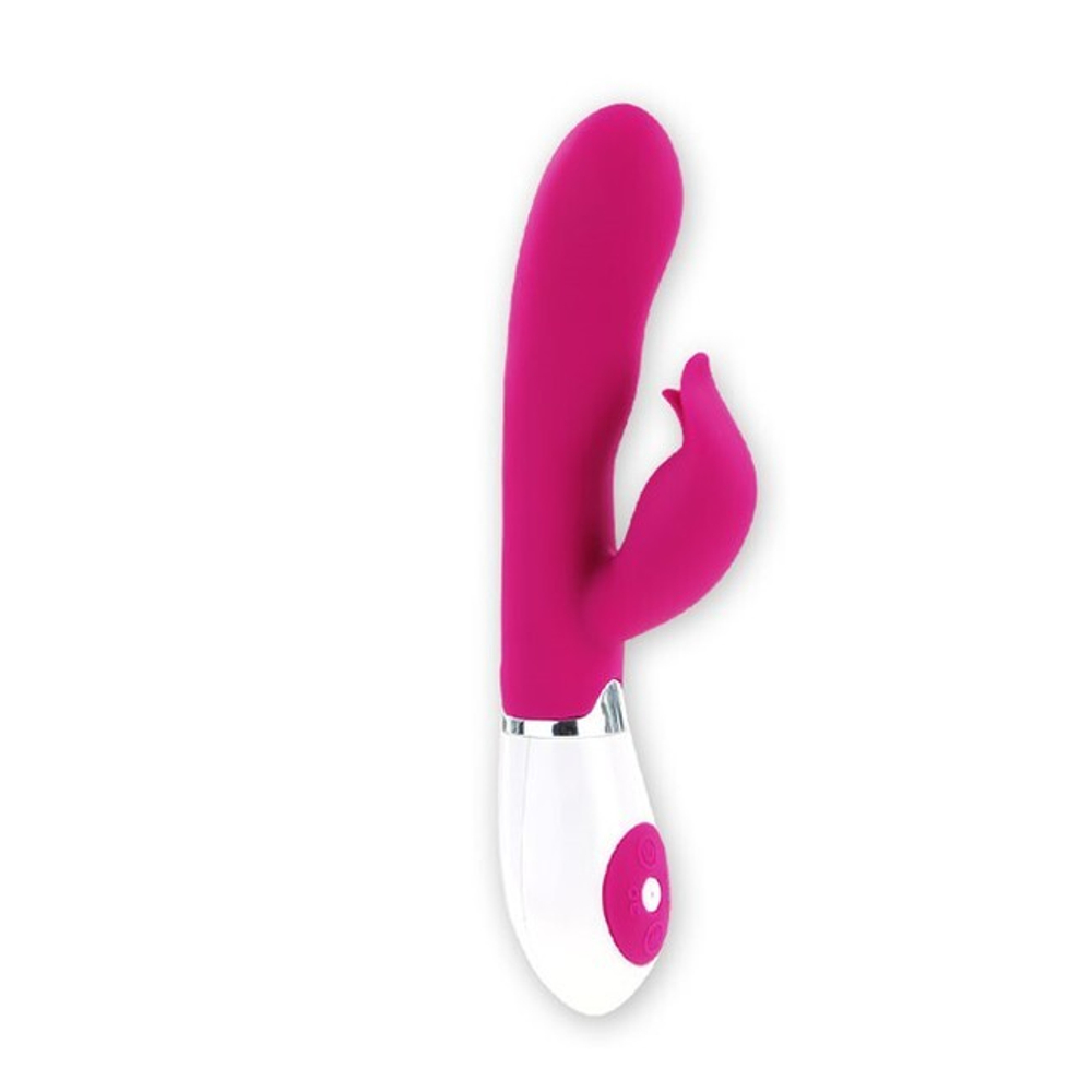 Felix вибромассажер с клиторальной стимуляцией (Цвет: розовый)