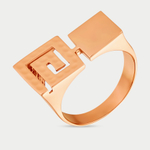Мужское кольцо из розового золота 585 пробы без вставки  (арт. 70127)