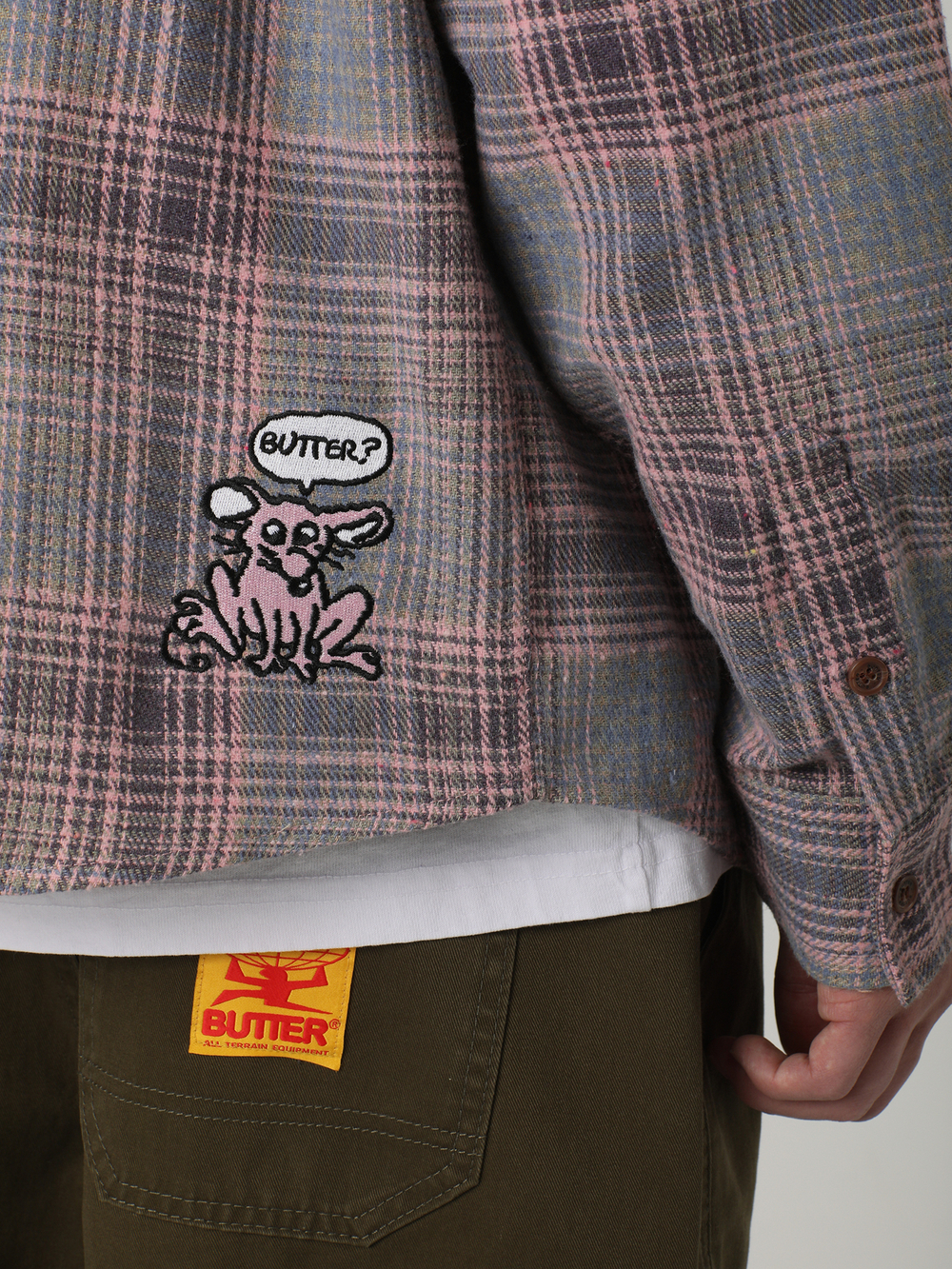 Мужская Рубашка Rodent Flannel