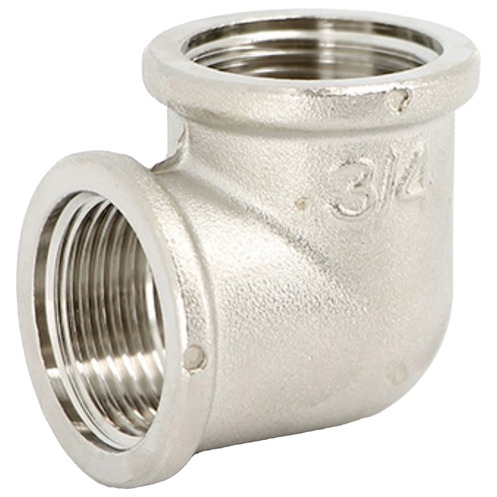 Угол Uni-Fitt ВВ 3/4", никелированный