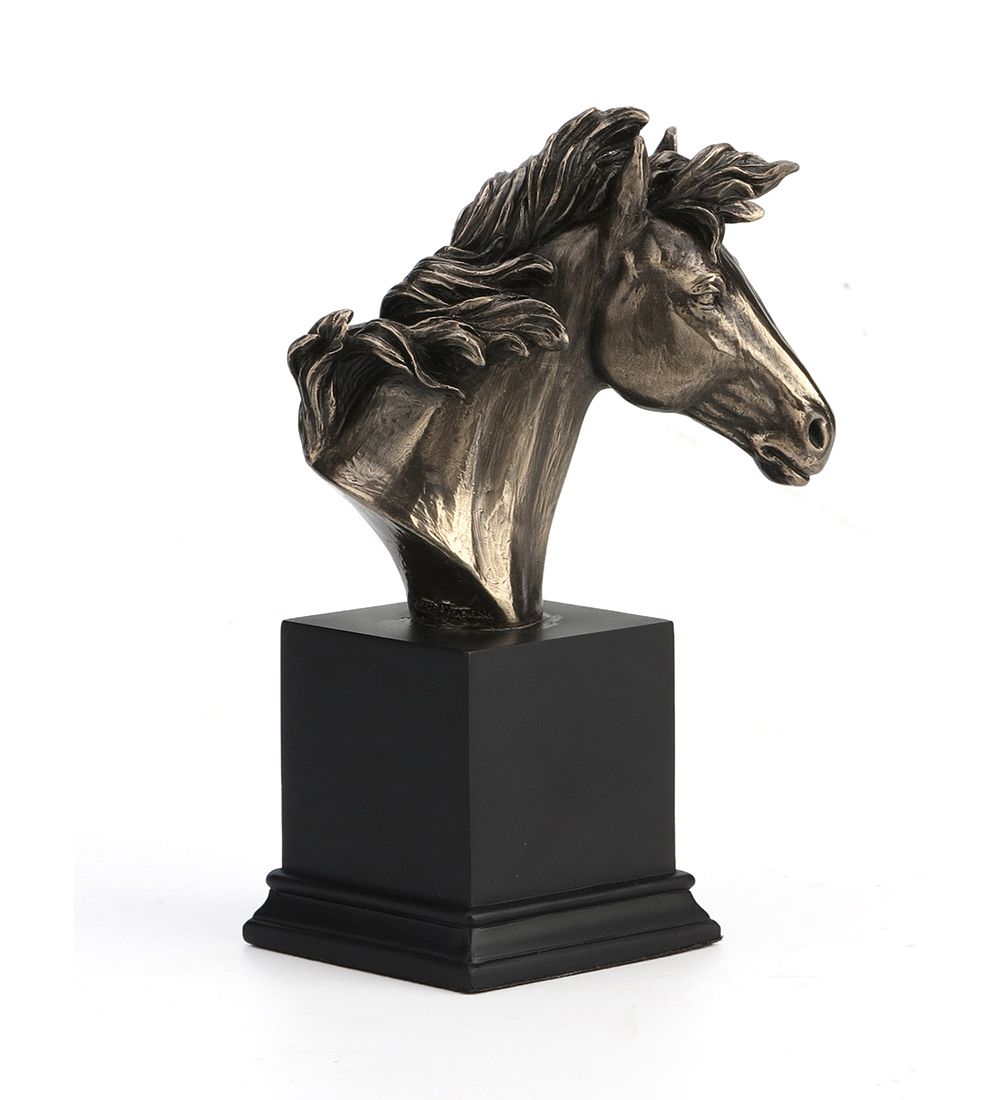 Veronese WS-1407 Статуэтка-бюст «Голова лошади»