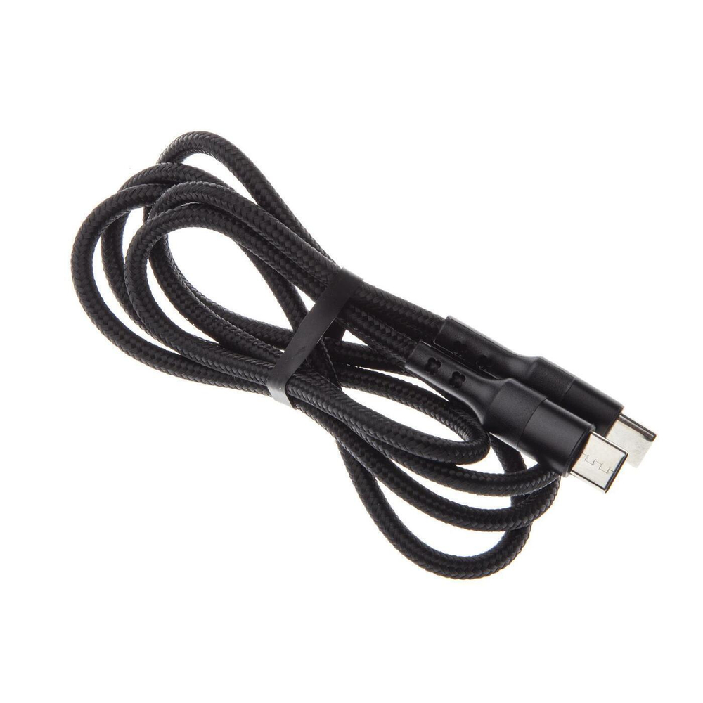Кабель ROSCO Type-C to Type-C 1 метр оптом (арт. CABLE-2xTYPE-C-1M-BLACK)