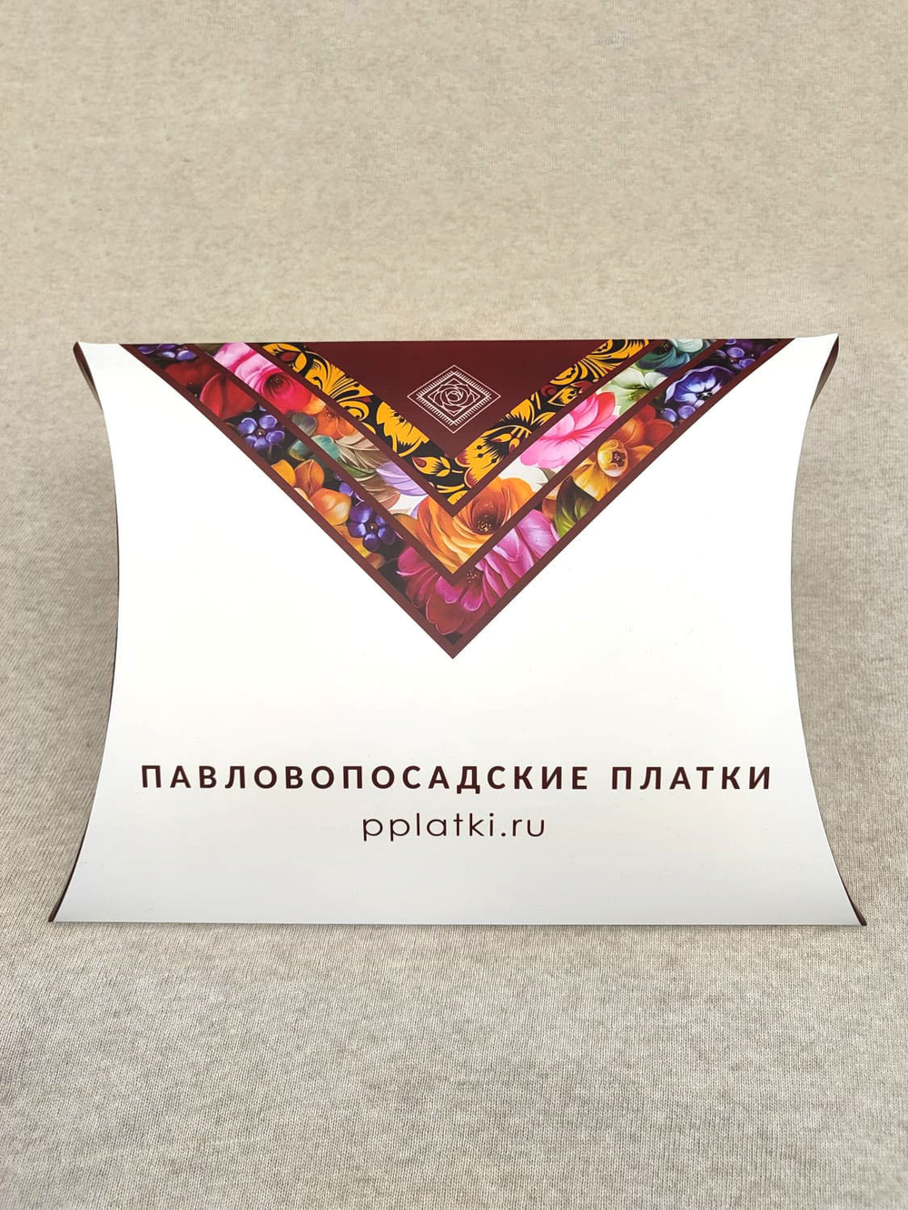 Подарочный конверт большой "Павловопосадские платки"
