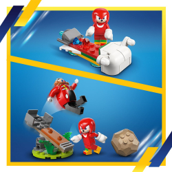 LEGO Sonic the Hedgehog - Кнаклз против Доктора Эггмана в яйце-дробилке 77005