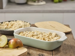 KitchenAid Керамическое блюдо 33x19,5x7,5 см + фисташковая крышка