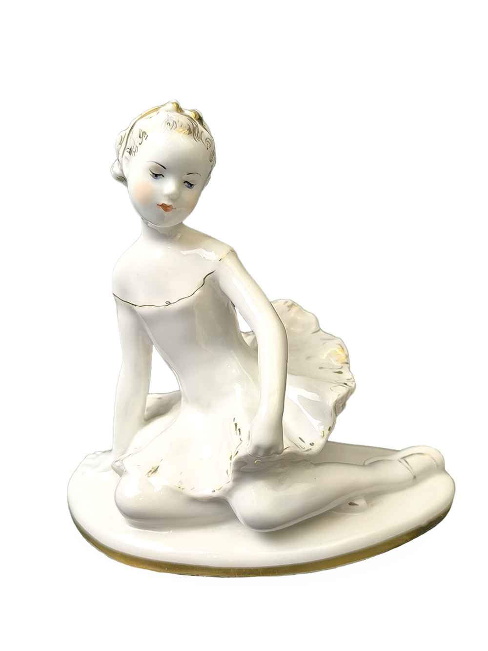 Фарфоровая статуэтка "Юная Балерина -  Машенька" ЛФЗ