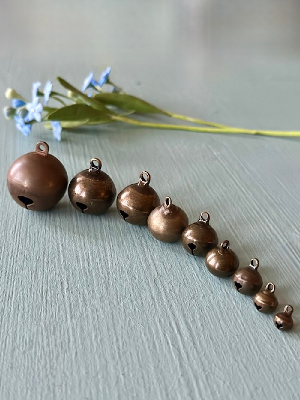 Бубенцы ассорти (образцы всех размеров) 9 шт.