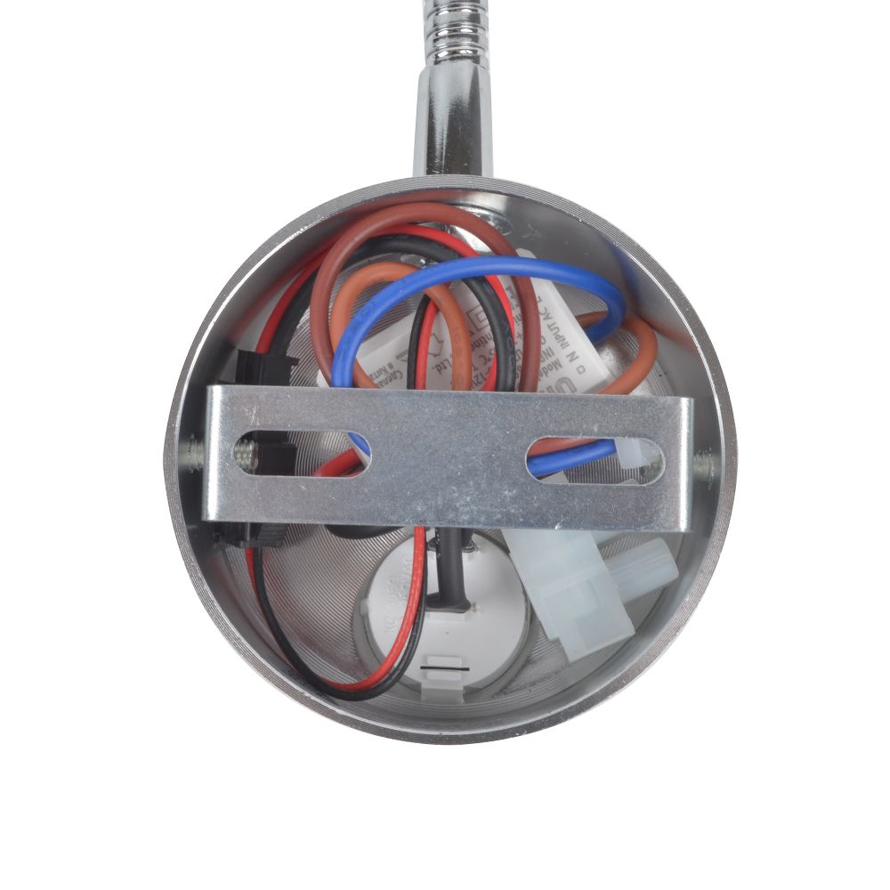 ULT-F22-3W-4000K IP20 SILVER Светильник светодиодный настенный гибкий для интерьерного освещения. 85-265В. Белый свет 4000К. Серебряный. TM Uniel