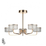 6579/60CL LEDIO LN24 золото/прозрачный/металл/пластик Люстра потолочная LED 60W 220V VENICE