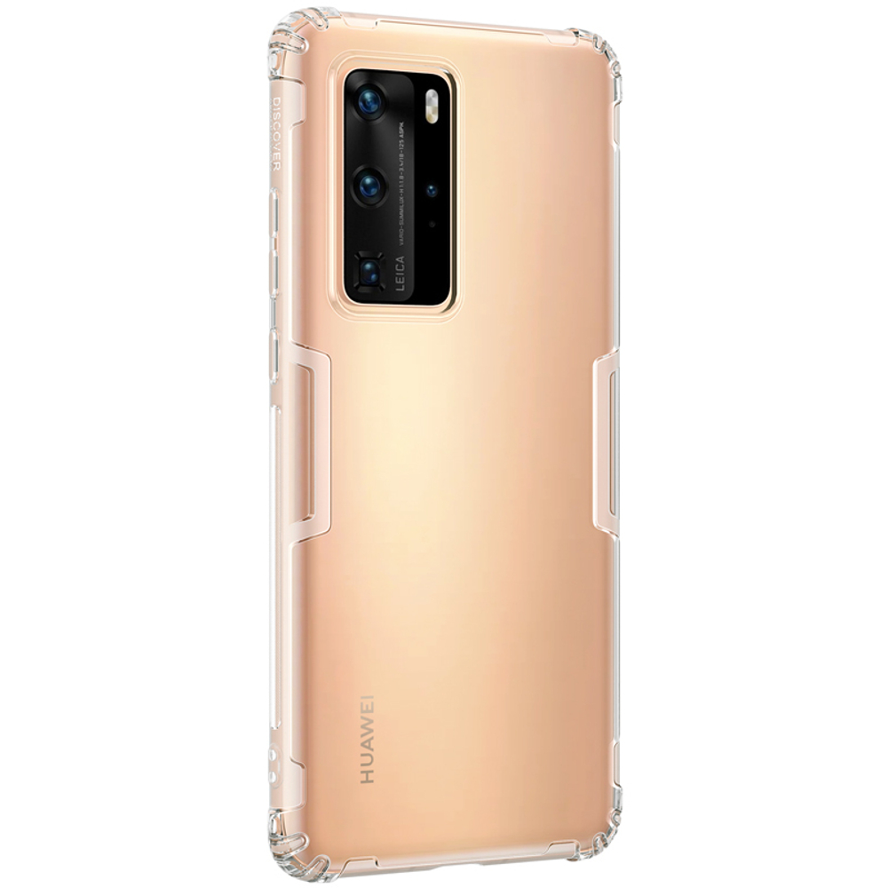 Прозрачный чехол для смартфона Huawei P40 Pro от Nillkin, серия Nature TPU